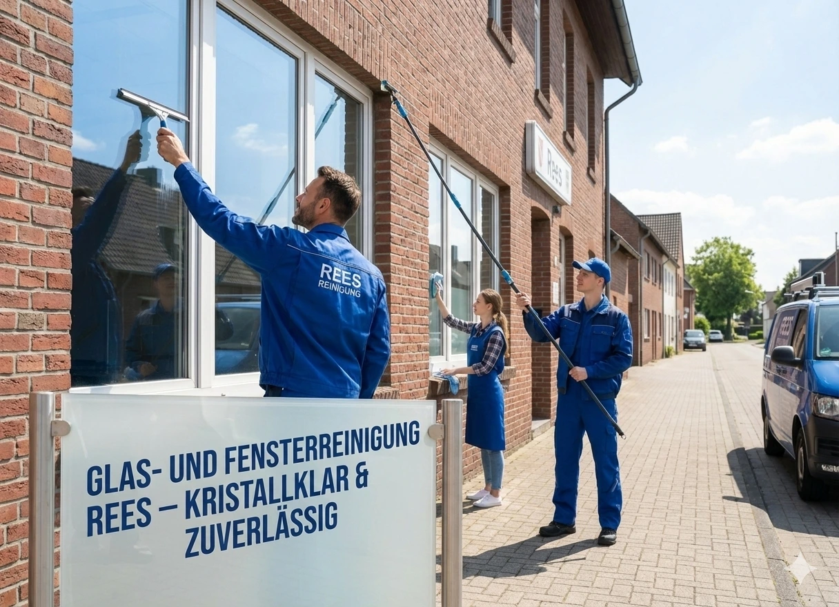 Fensterreinigung Rees - Professionelle Glasreinigung Service Niederrhein